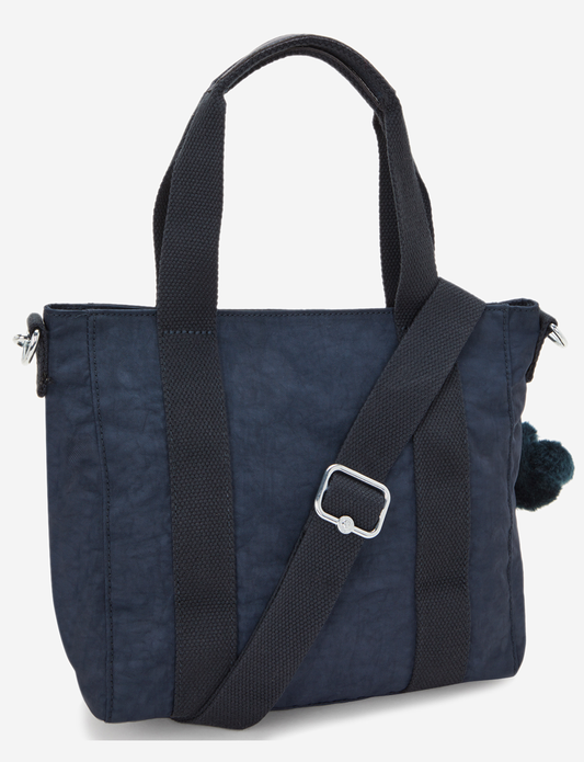 Kipling Asseni Mini Blue Bleu 2 Small Tote (with Removable Shoulderstrap) I7149-96V