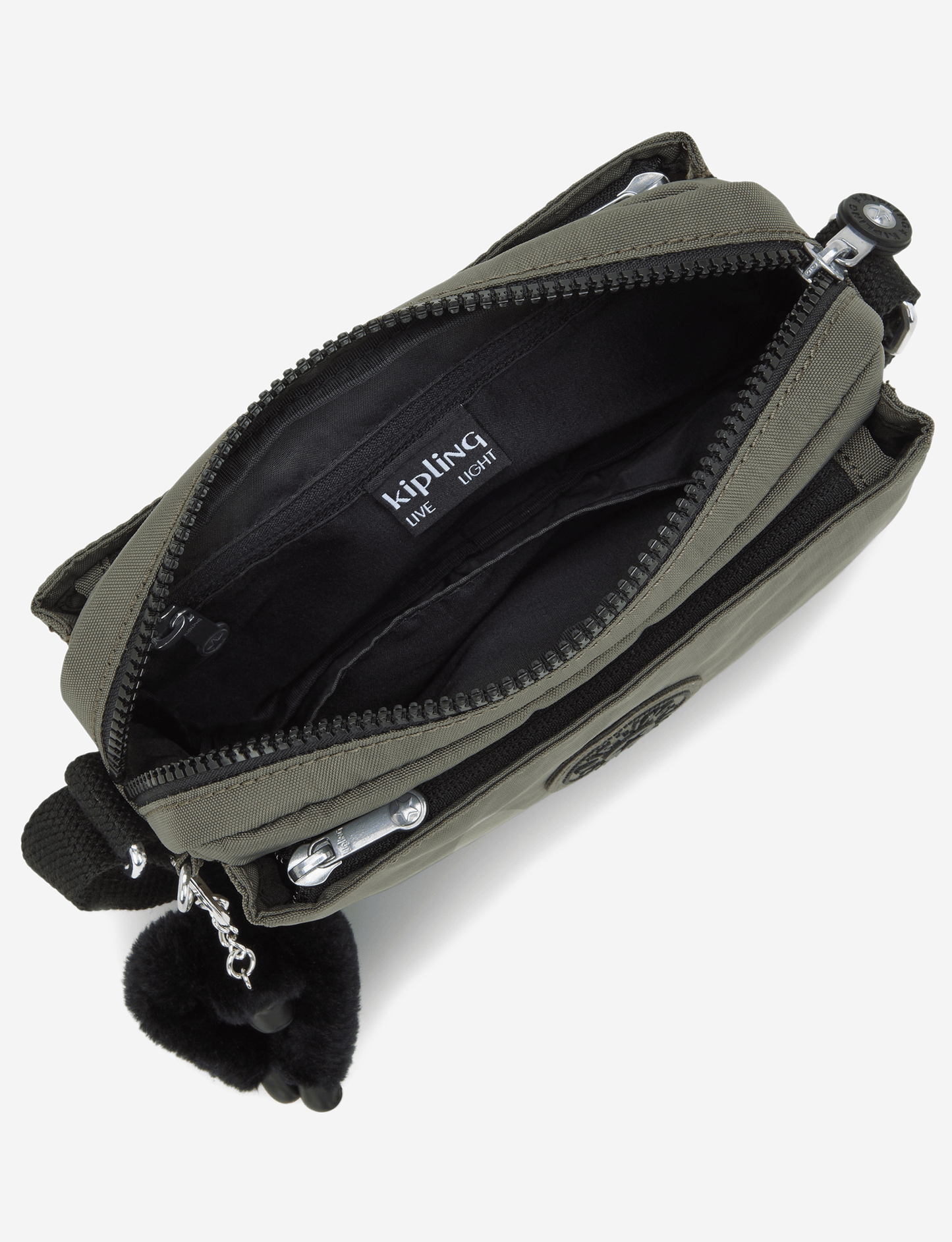 KIPLING Abanu Green Moss حقيبة كتف صغيرة I4208-88D