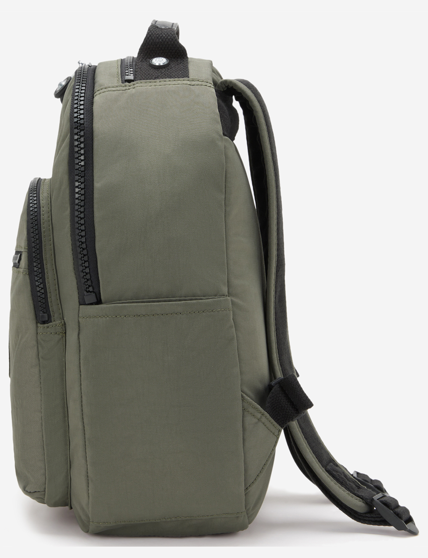 KIPLING Seoul S Green Moss حقيبة ظهر صغيرة (مع جيب لوحي) I4082-88D