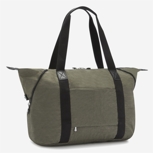KIPLING Art M Green Moss Large tote 13405-88D