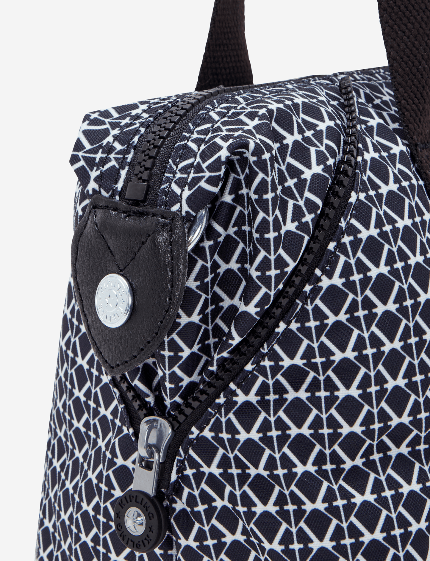 KIPLING حقيبة يد صغيرة بطبعة Art Mini Signature (مع حزام كتف قابل للإزالة) I5656-DD2