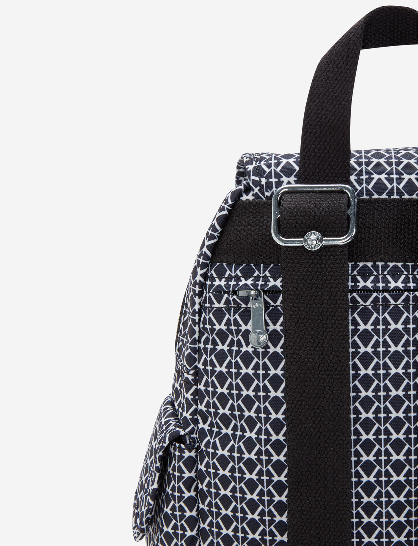 حقيبة ظهر صغيرة KIPLING City Pack Mini Signature Print I4628-DD2