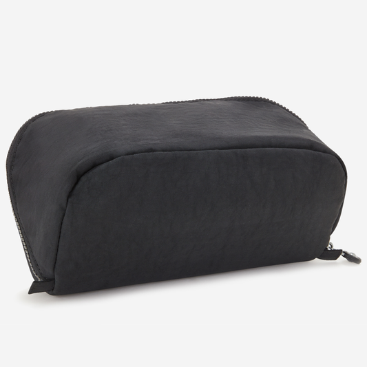 KIPLING ميركو M أسود أسود حقيبة أدوات تجميل كبيرة I3401-P39