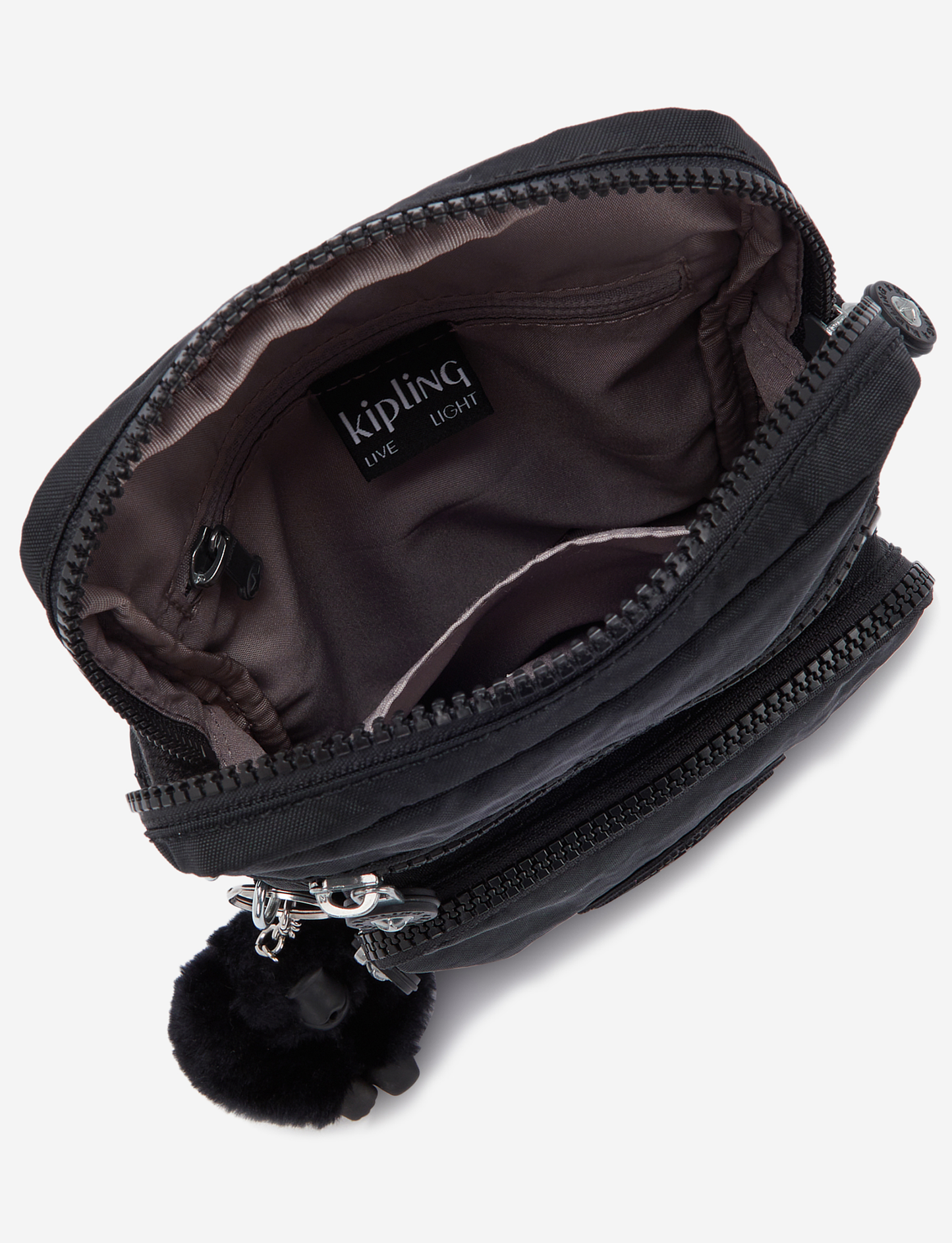KIPLING Gunne Black Noir Small crossbody I3244-P39