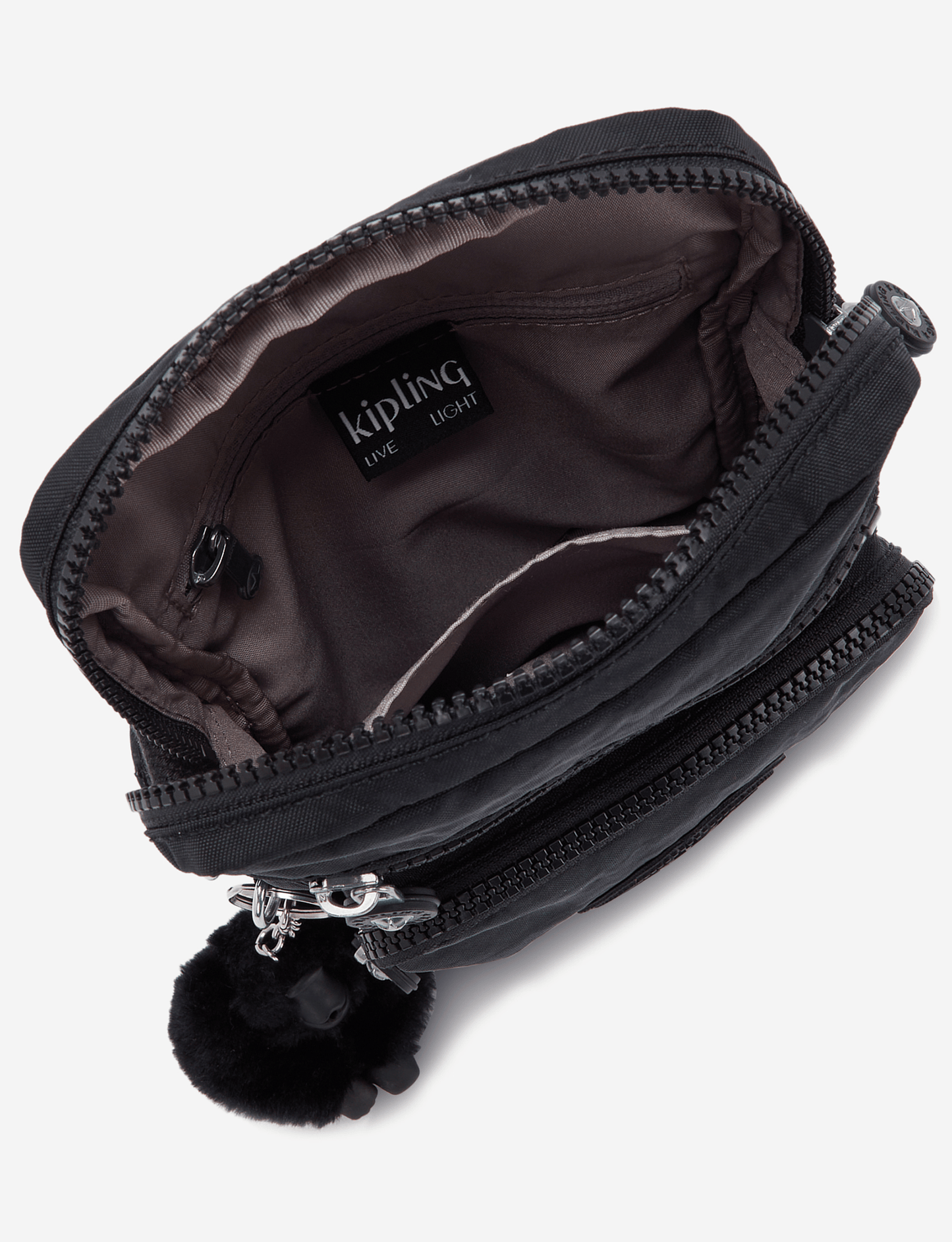 حقيبة كروس صغيرة KIPLING Gunne سوداء طراز I3244-P39