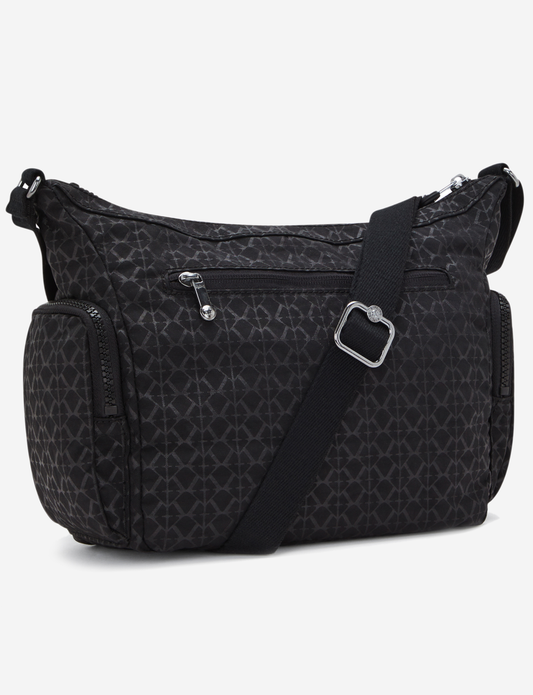 حقيبة كروسبودي متوسطة KIPLING Gabb S Signature Emb I4611-K59