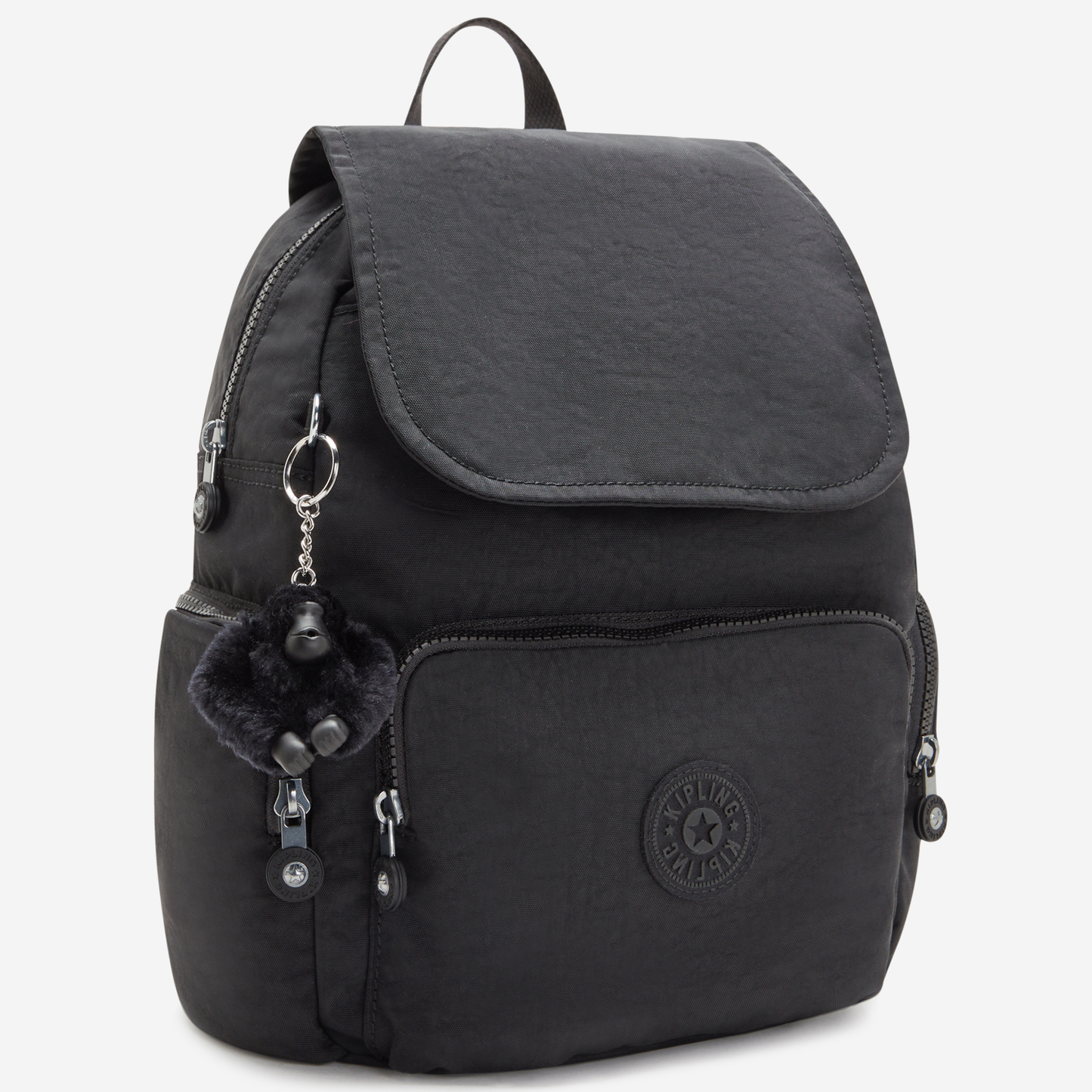 KIPLING City Zip S Black Noir Small backpack I3523-P39