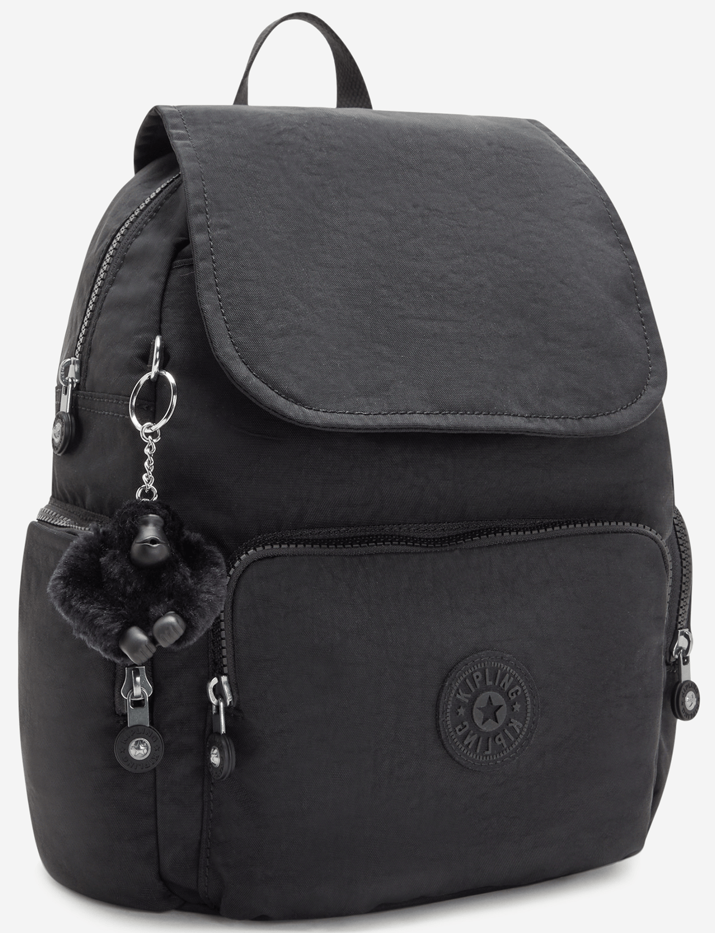 KIPLING City Zip S Black Noir حقيبة ظهر صغيرة I3523-P39