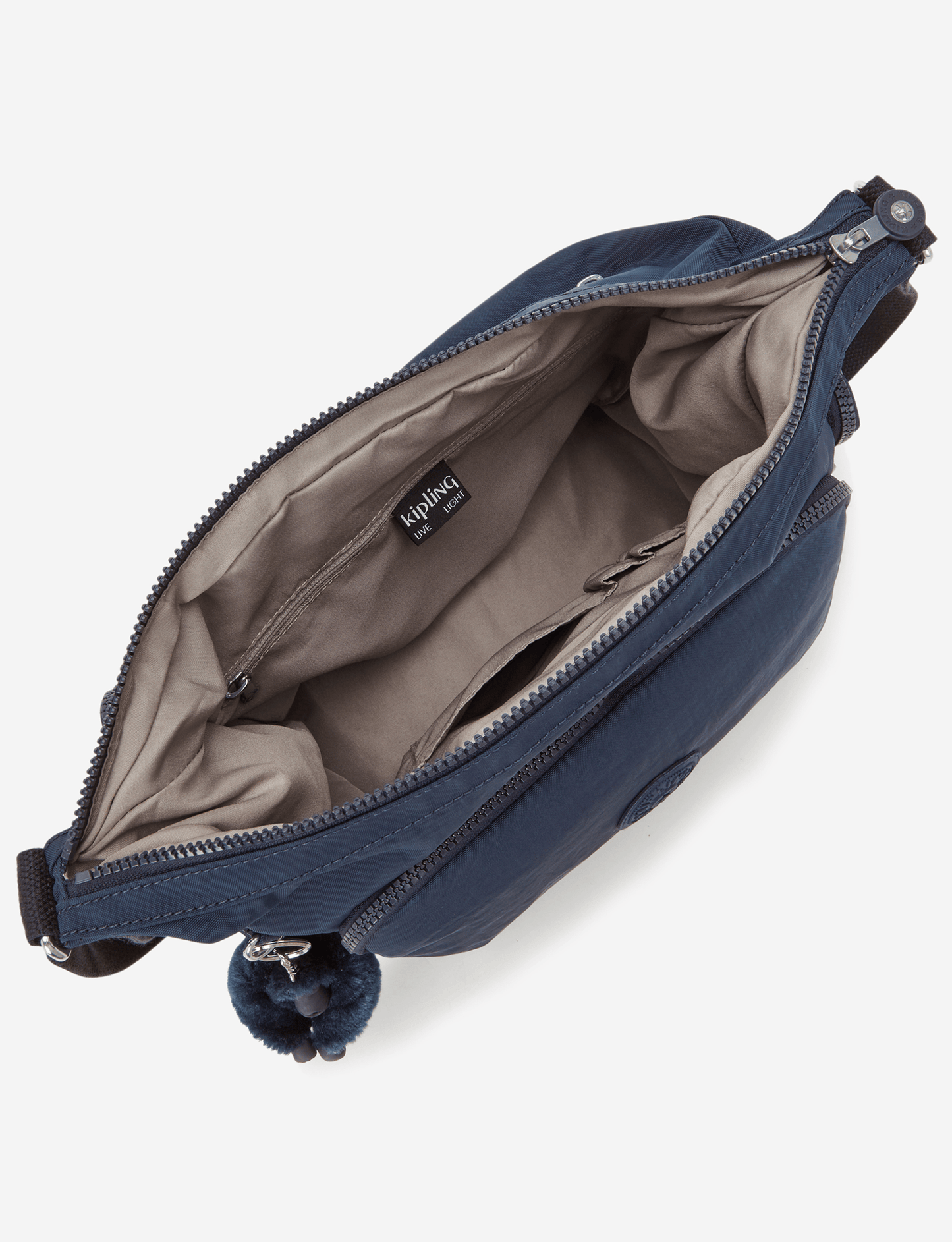KIPLING Gabb Blue Bleu حقيبة كروس كبيرة عدد 2 موديل I5740-96V