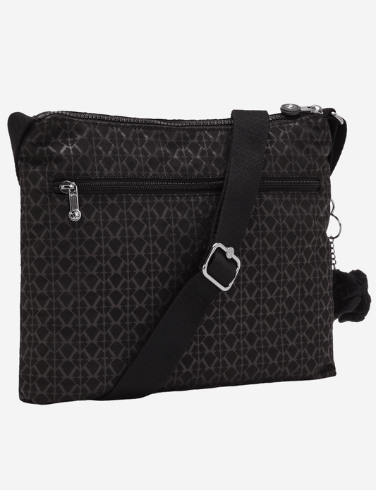 KIPLING Alvar Signature Emb حقيبة كروس متوسطة 12472-K59
