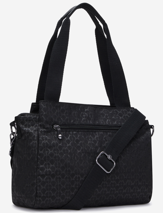 حقيبة كتف KIPLING Elysia Signature Emb متوسطة (مع حزام كتف قابل للإزالة) 43793-K59