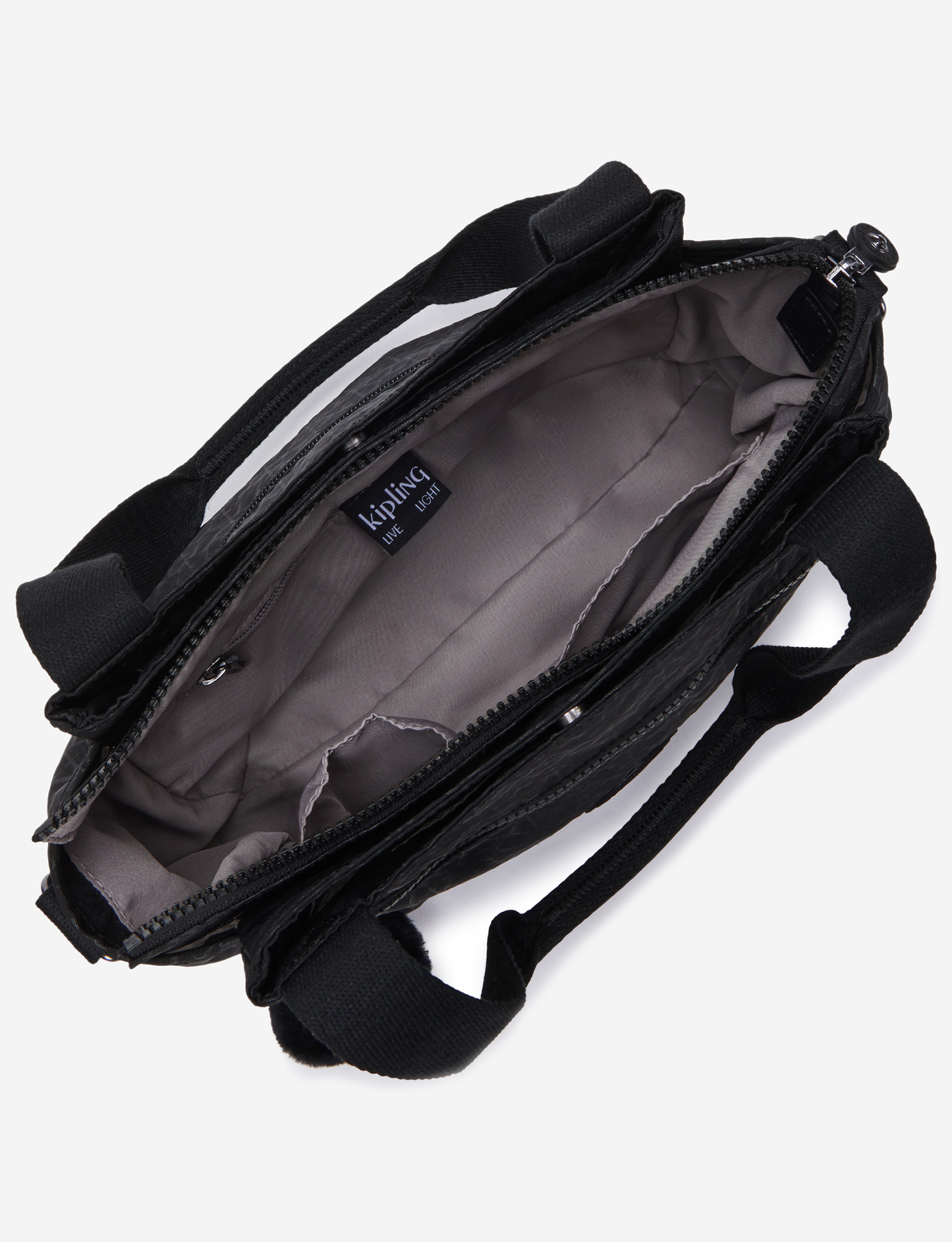 حقيبة كتف KIPLING Elysia Signature Emb متوسطة (مع حزام كتف قابل للإزالة) 43793-K59
