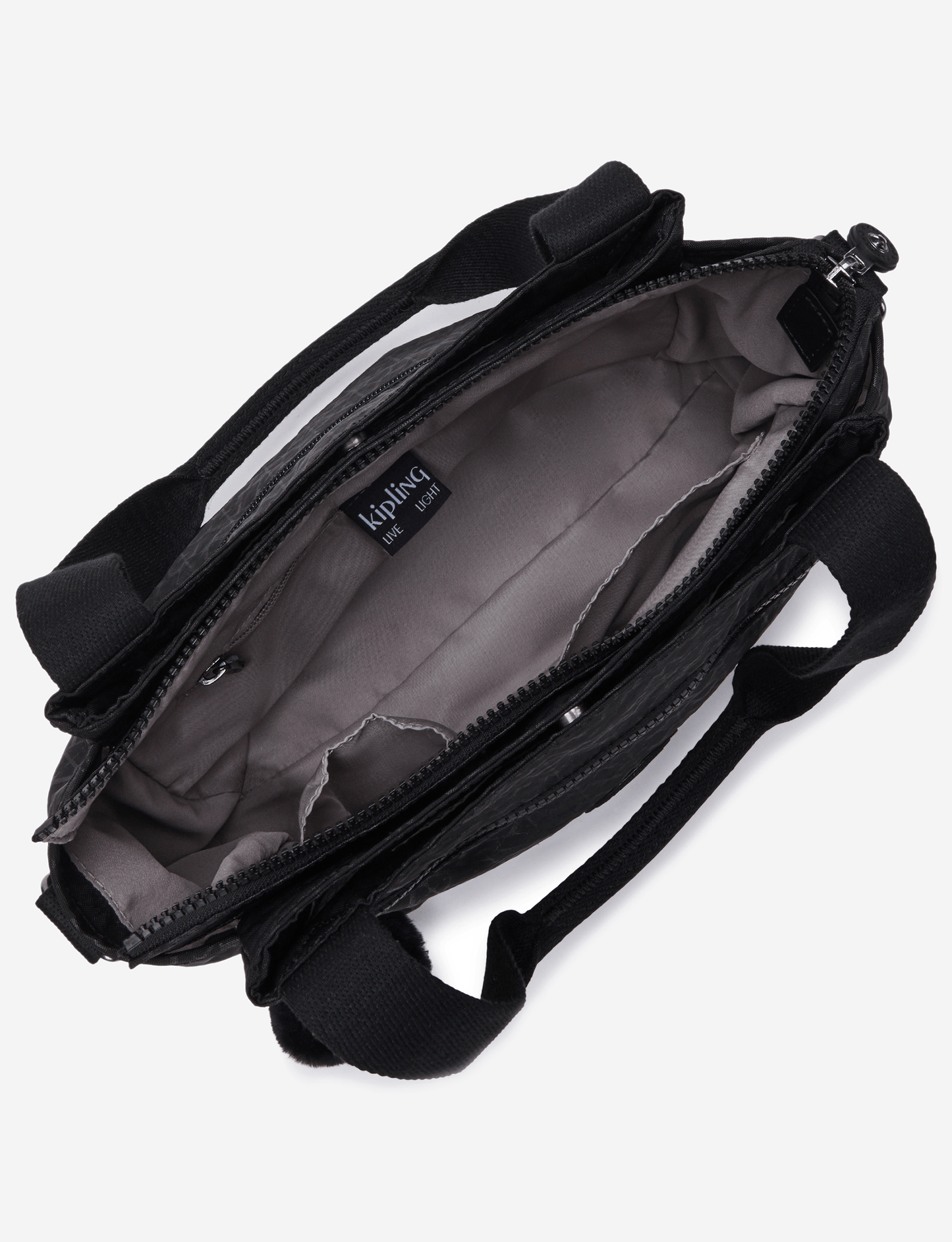 حقيبة كتف KIPLING Elysia Signature Emb متوسطة (مع حزام كتف قابل للإزالة) 43793-K59
