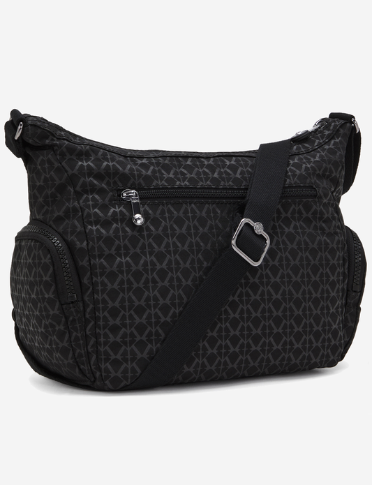 KIPLING Gabbie S Signature Emb حقيبة كروس متوسطة I2532-K59