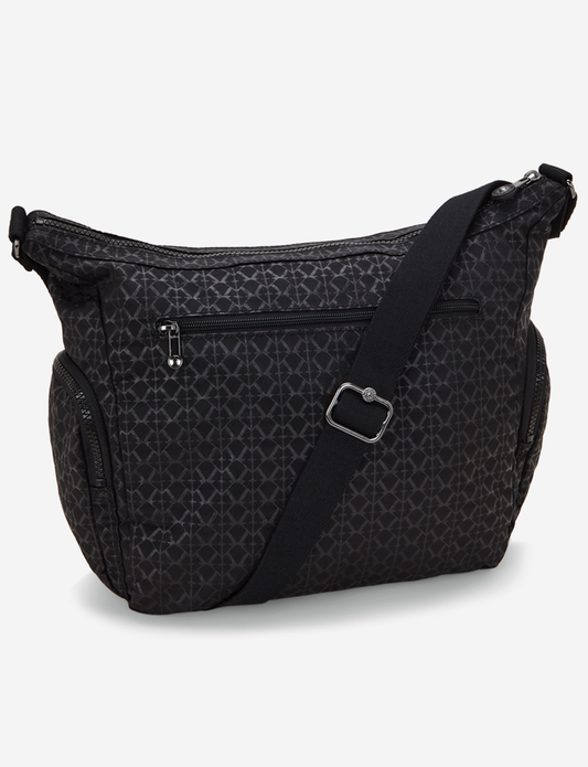 حقيبة كروسبودي كبيرة KIPLING Gabbie Signature Emb 22621-K59