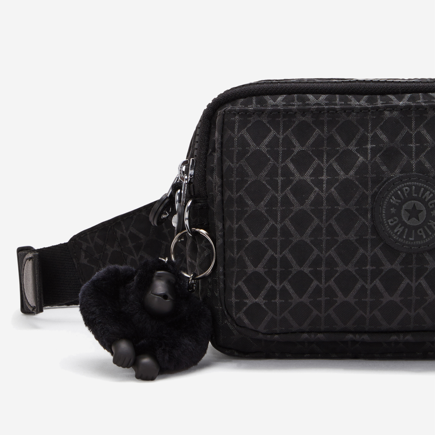 KIPLING Abanu Multi Signature Emb Small crossbody convertible to waistbag (with removable shoulderstrap) I3492-K59