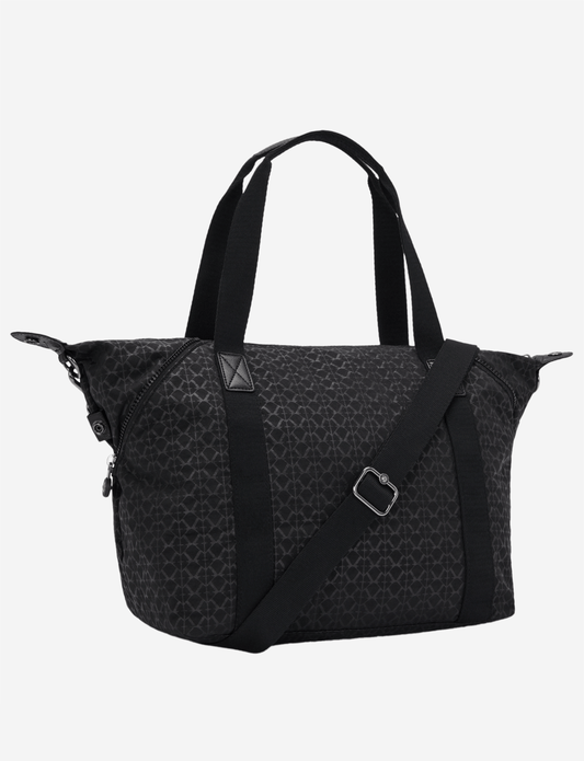 حقيبة توت متوسطة KIPLING Art Signature Emb (مع حزام كتف قابل للإزالة) 21091-K59