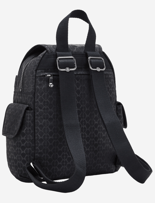 حقيبة ظهر صغيرة KIPLING City Pack Mini Signature Emb I2671-K59