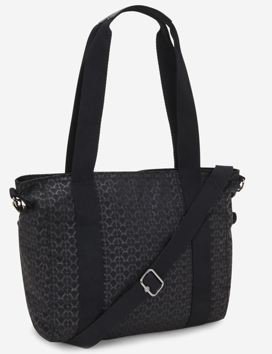 KIPLING حقيبة يد صغيرة Asseni S Signature Emb (مع حزام كتف قابل للإزالة) I6232-K59