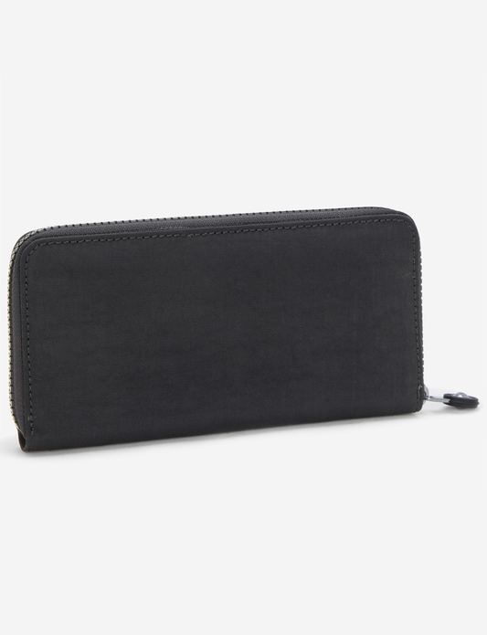 KIPLING محفظة Money World الكبيرة باللون الأسود I5411-P39
