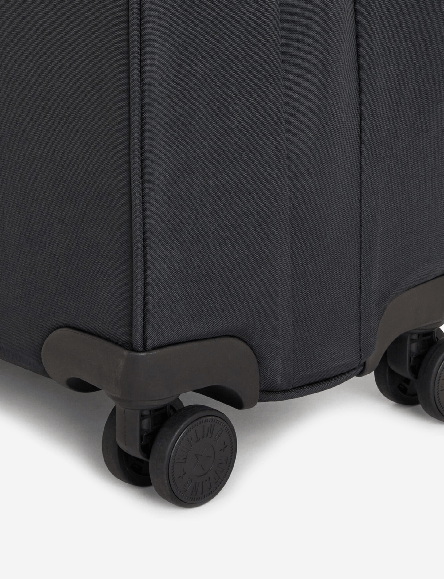 KIPLING حقيبة أمتعة بعجلات قابلة للتوسيع متوسطة الحجم طراز New Youri Spin M باللون الأسود الكلاسيكي I7706-P39
