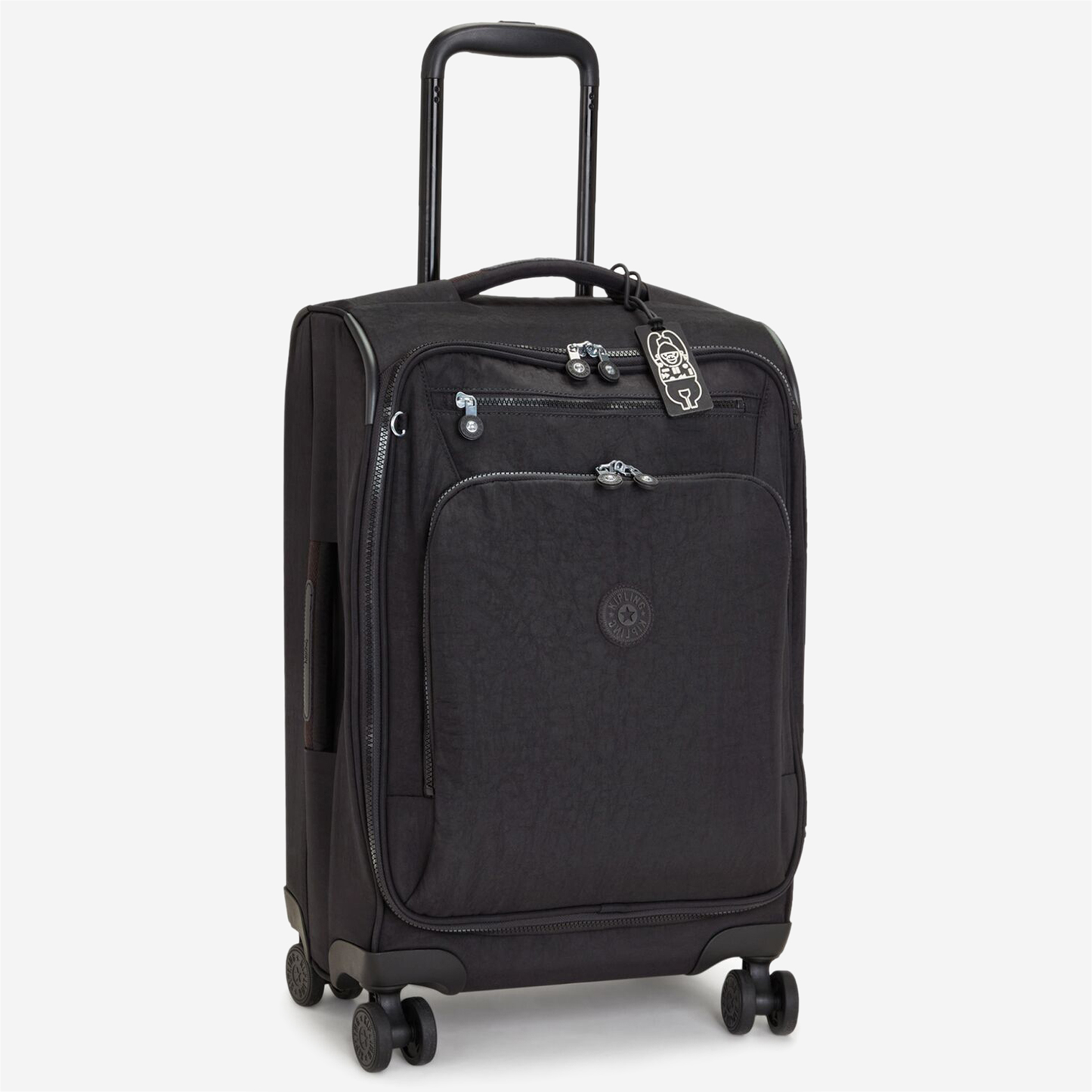 KIPLING New Youri Spin S Black Noir Small wheeled luggage I7504-P39
