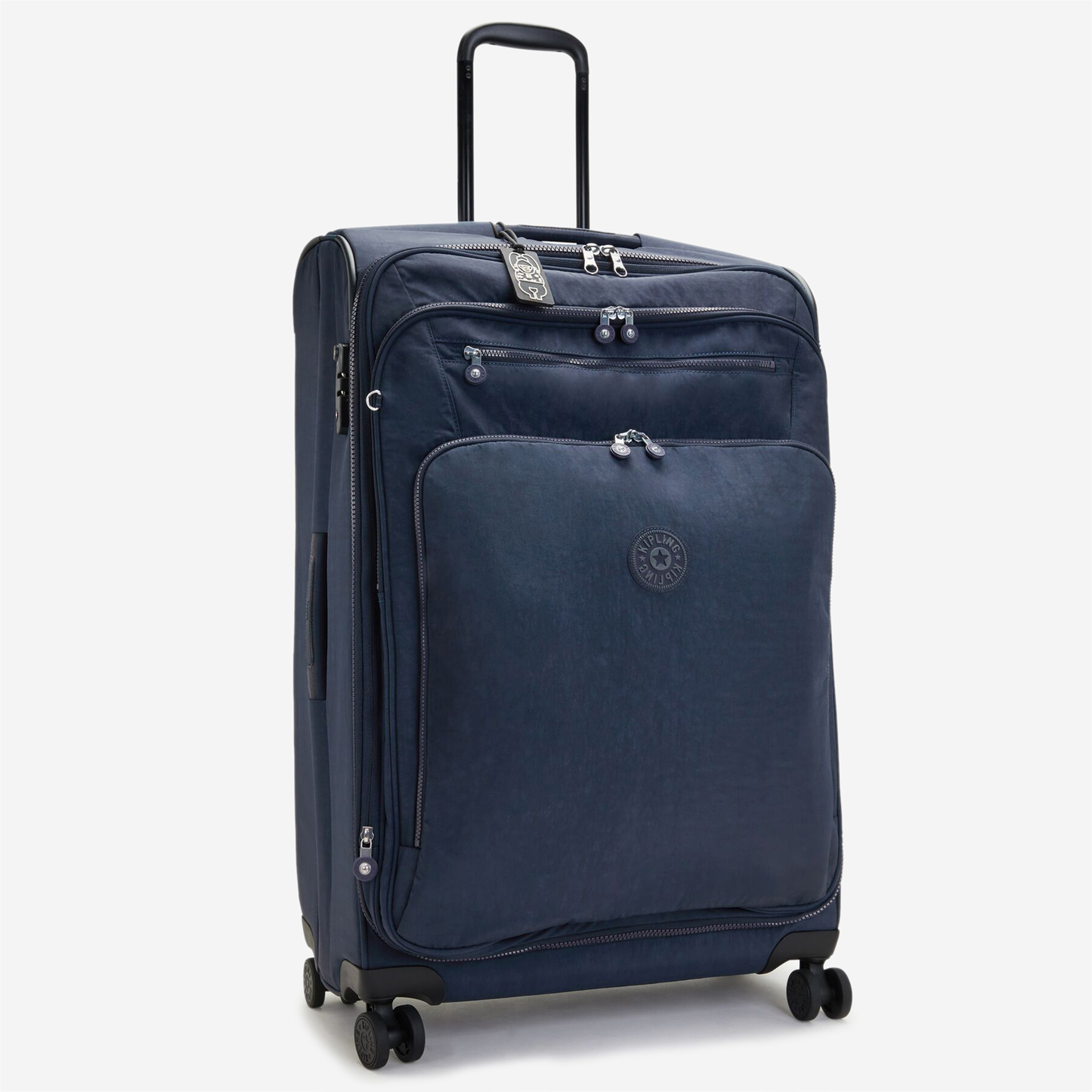 KIPLING حقيبة أمتعة New Youri Spin L Blue Bleu 2 كبيرة بعجلات قابلة للتوسيع I7930-96V