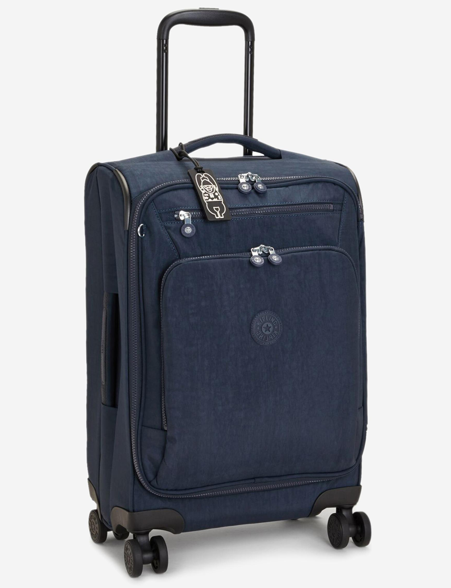 KIPLING New Youri Spin S أزرق أزرق 2 حقيبة أمتعة صغيرة بعجلات I7504-96V