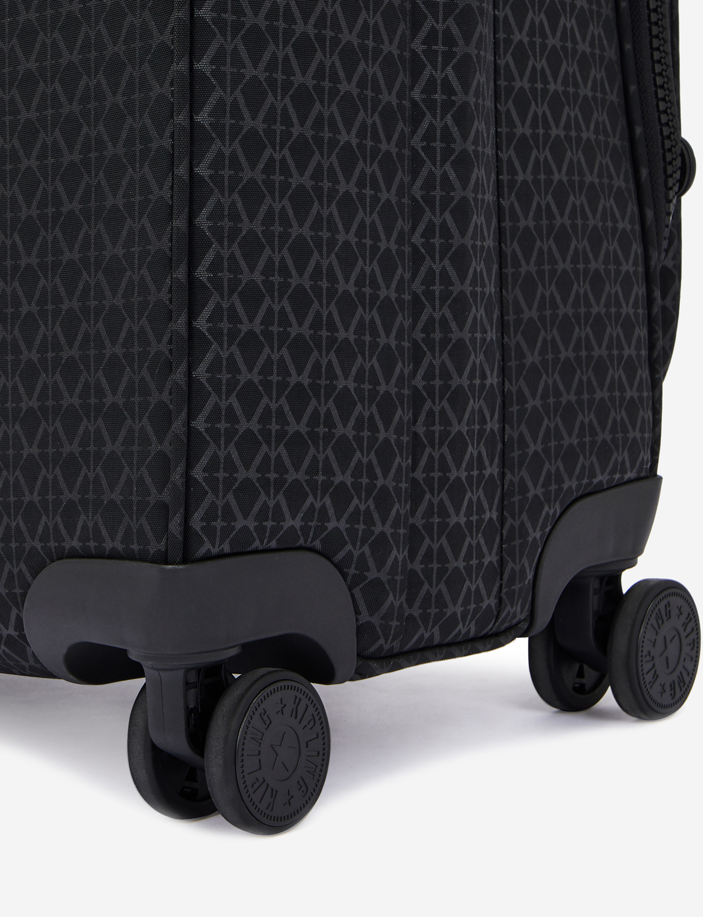 KIPLING New Youri Spin L Signature Emb Large expandable wheeled luggage I7572-K59