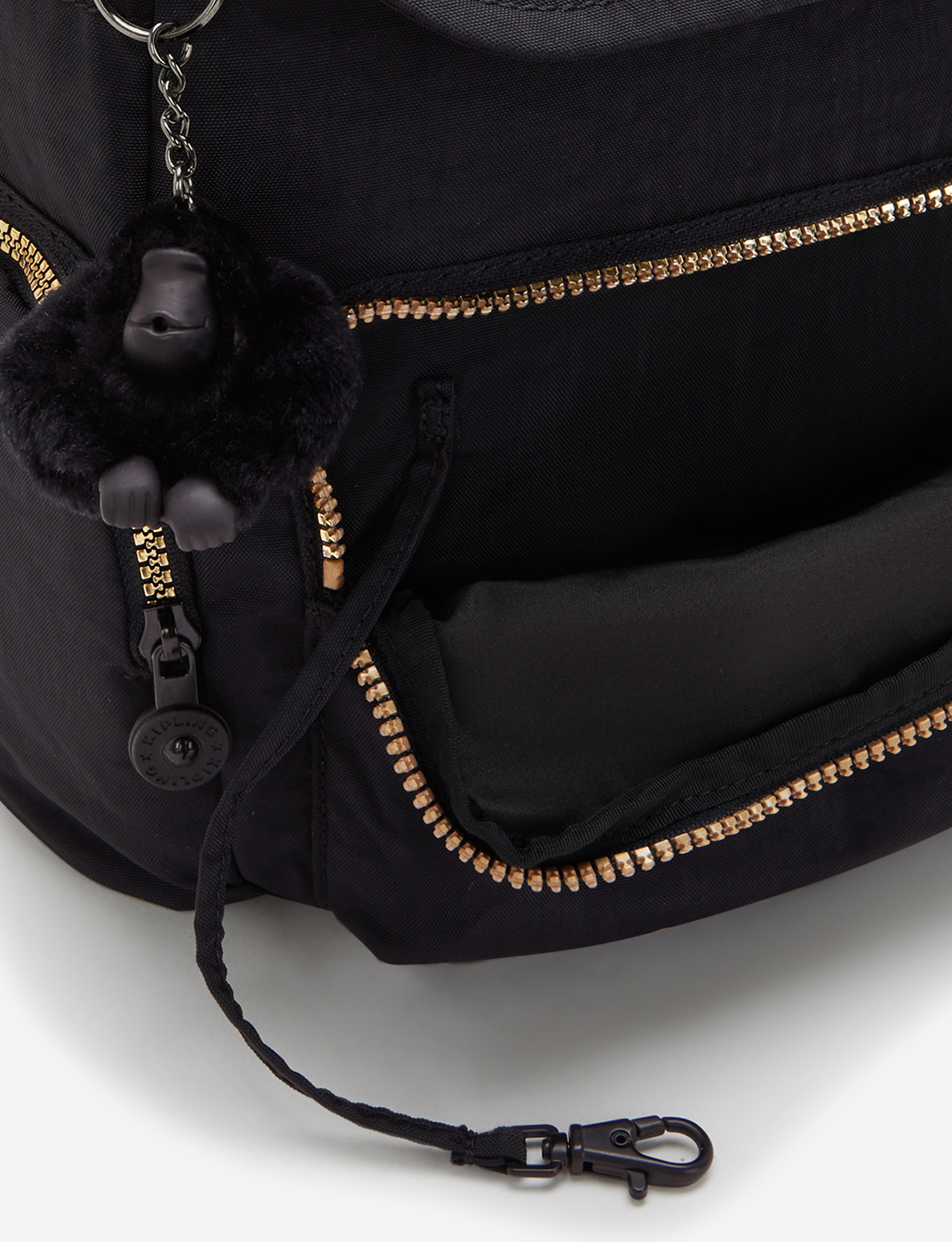 KIPLING City Zip S Glorious Gold حقيبة ظهر صغيرة I7354-1BG