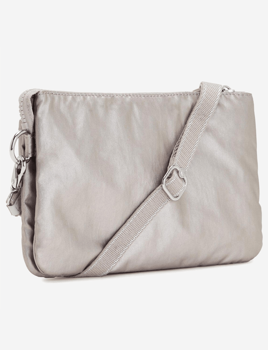 KIPLING Riri Metallic Glow حقيبة كروس صغيرة (مع حزام كتف قابل للإزالة) I7502-48I