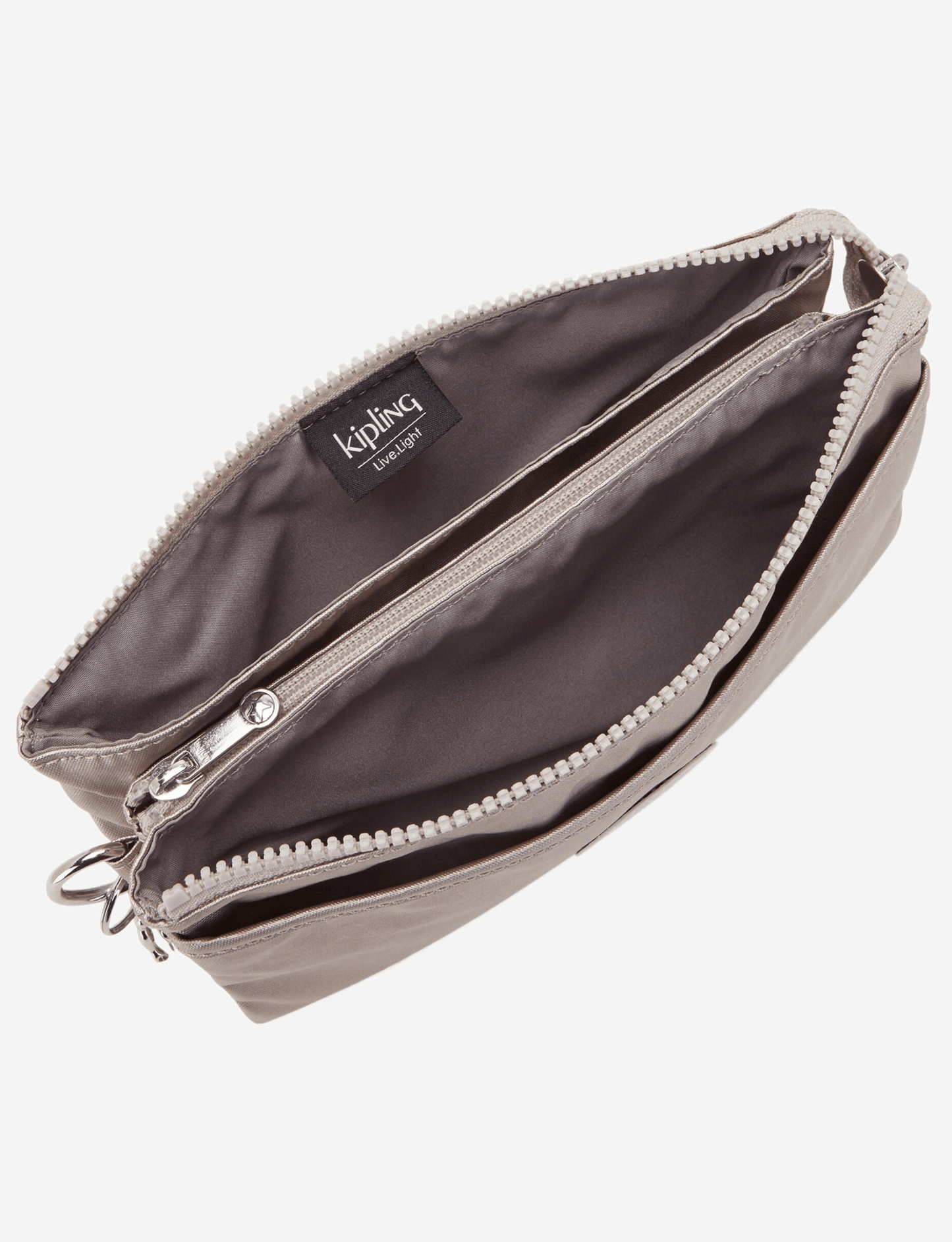 KIPLING Riri Metallic Glow حقيبة كروس صغيرة (مع حزام كتف قابل للإزالة) I7502-48I