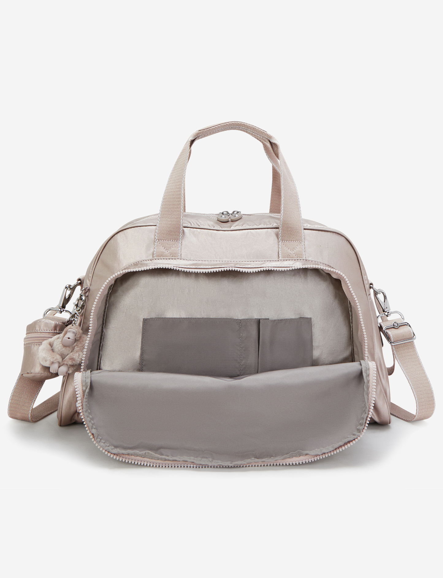 KIPLING Camama Metallic Glow حقيبة أطفال كبيرة (مع حصيرة تغيير) 13556-48I