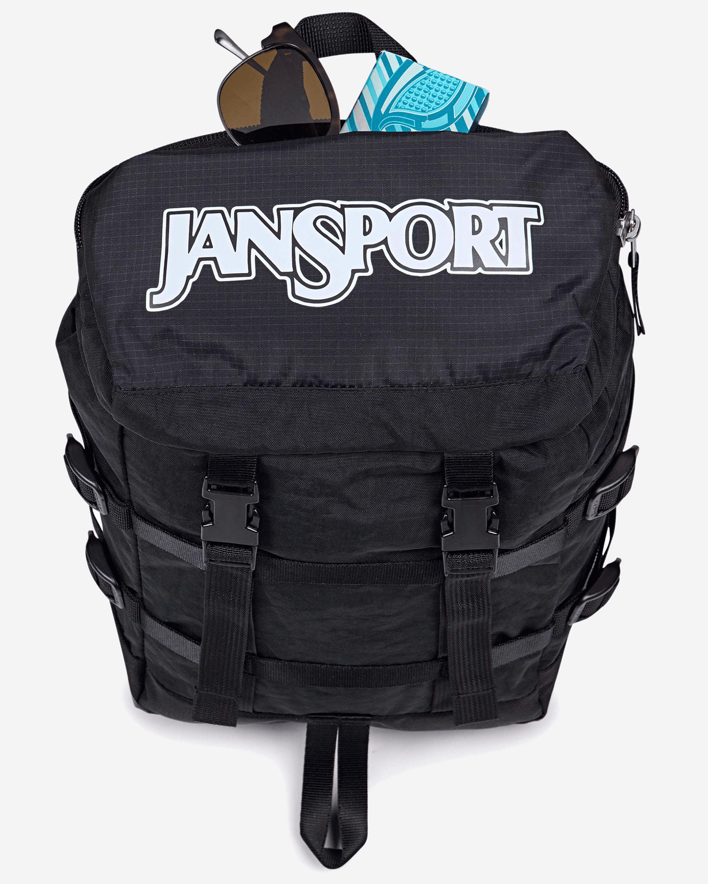 حقيبة ظهر JanSport Mini Skip Pack باللون الأسود