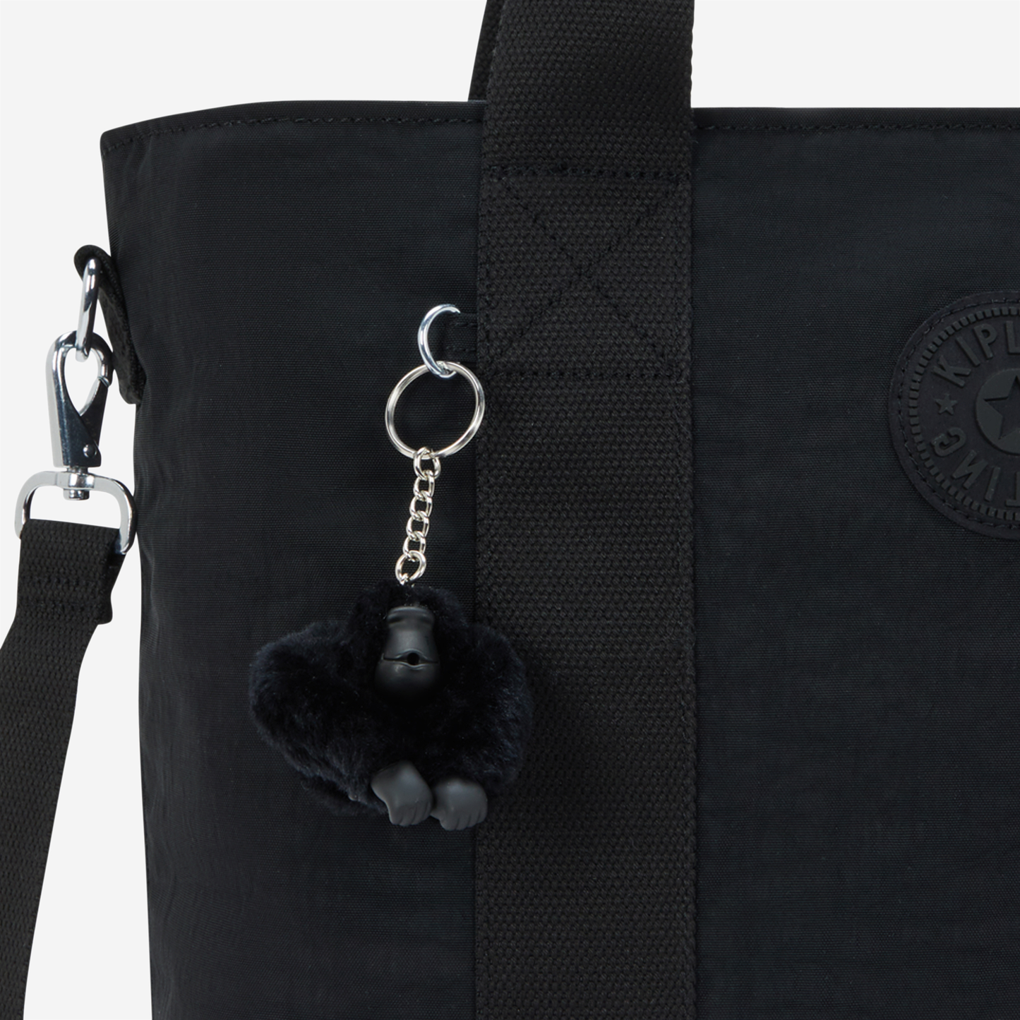 KIPLING Minta L Up Black Noir Large tote (with removable shoulderstrap) I8258-P39