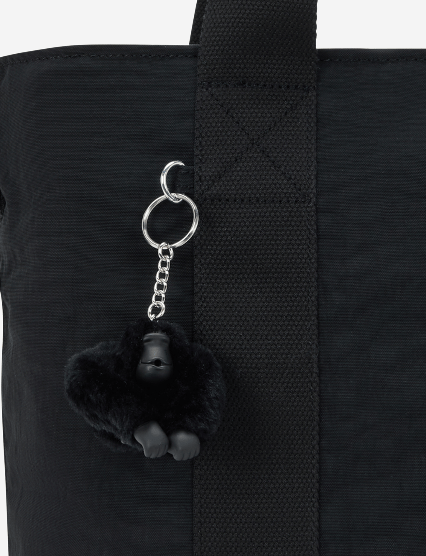 KIPLING Minta L Up Black Noir حقيبة كبيرة (مع حزام كتف قابل للإزالة) I8258-P39