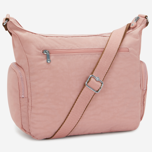 KIPLING Gabbie Memory Pink حقيبة كروس كبيرة 15255-0PN