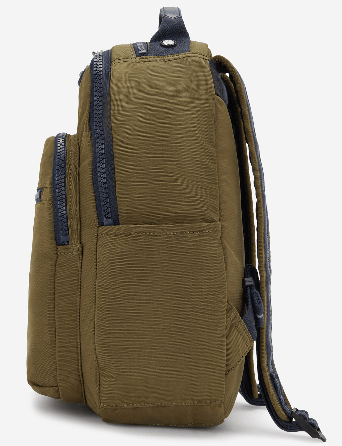 حقيبة ظهر KIPLING Seoul S Treasure Green صغيرة (مع جيب للكمبيوتر اللوحي) I4345-1HW