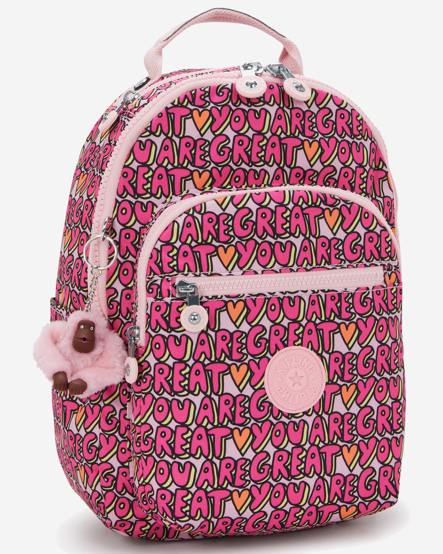 Kipling Seoul S U R Great Prt Small Backpack (with Tablet Compartment) I5357-6KZ
