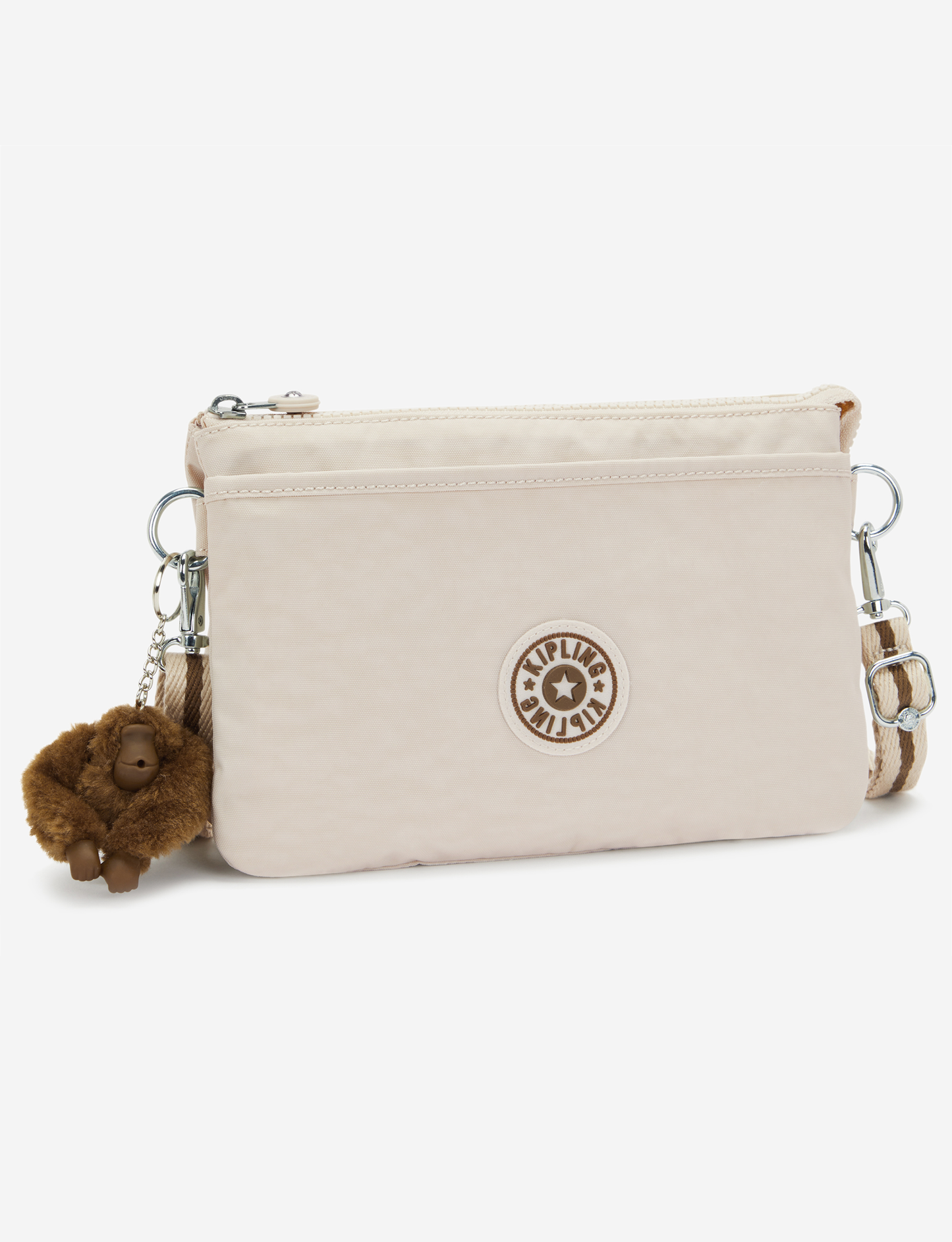 KIPLING Riri Soft Sand حقيبة كروس صغيرة (مع حزام كتف قابل للإزالة) I7590-9LO