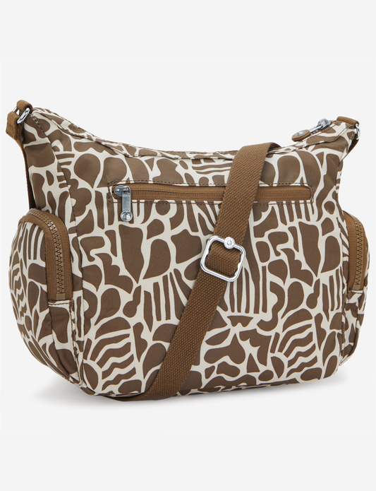 KIPLING Gabb S Cocktail حقيبة كروس متوسطة بلون الكاكي I6607-9GD
