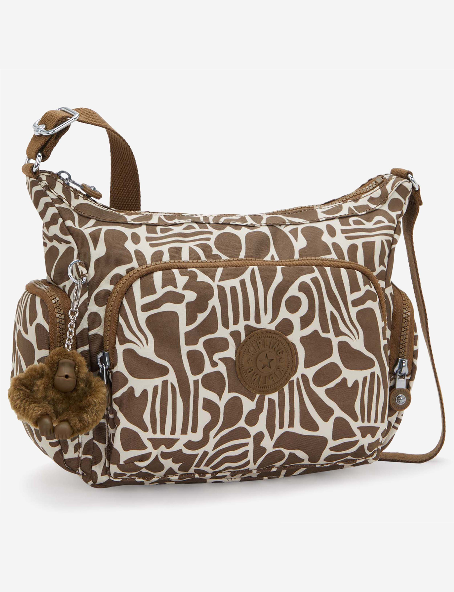 KIPLING Gabb S Cocktail حقيبة كروس متوسطة بلون الكاكي I6607-9GD
