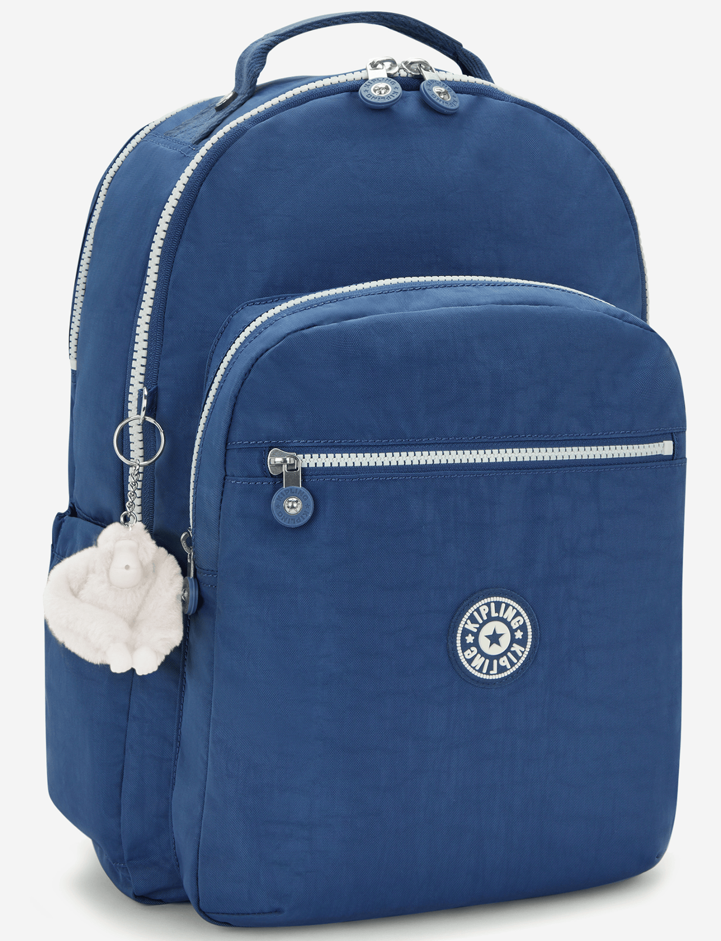 KIPLING Seoul Lap Casual Blue C حقيبة ظهر كبيرة (مع حجرة للكمبيوتر المحمول) I2969-3RA