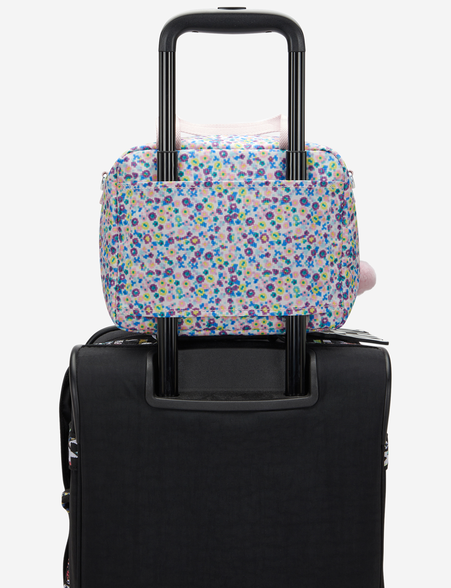 حقيبة غداء كبيرة (مع جيب ترولي) من KIPLING Miyo Digi Flower Prt I2989-7ER