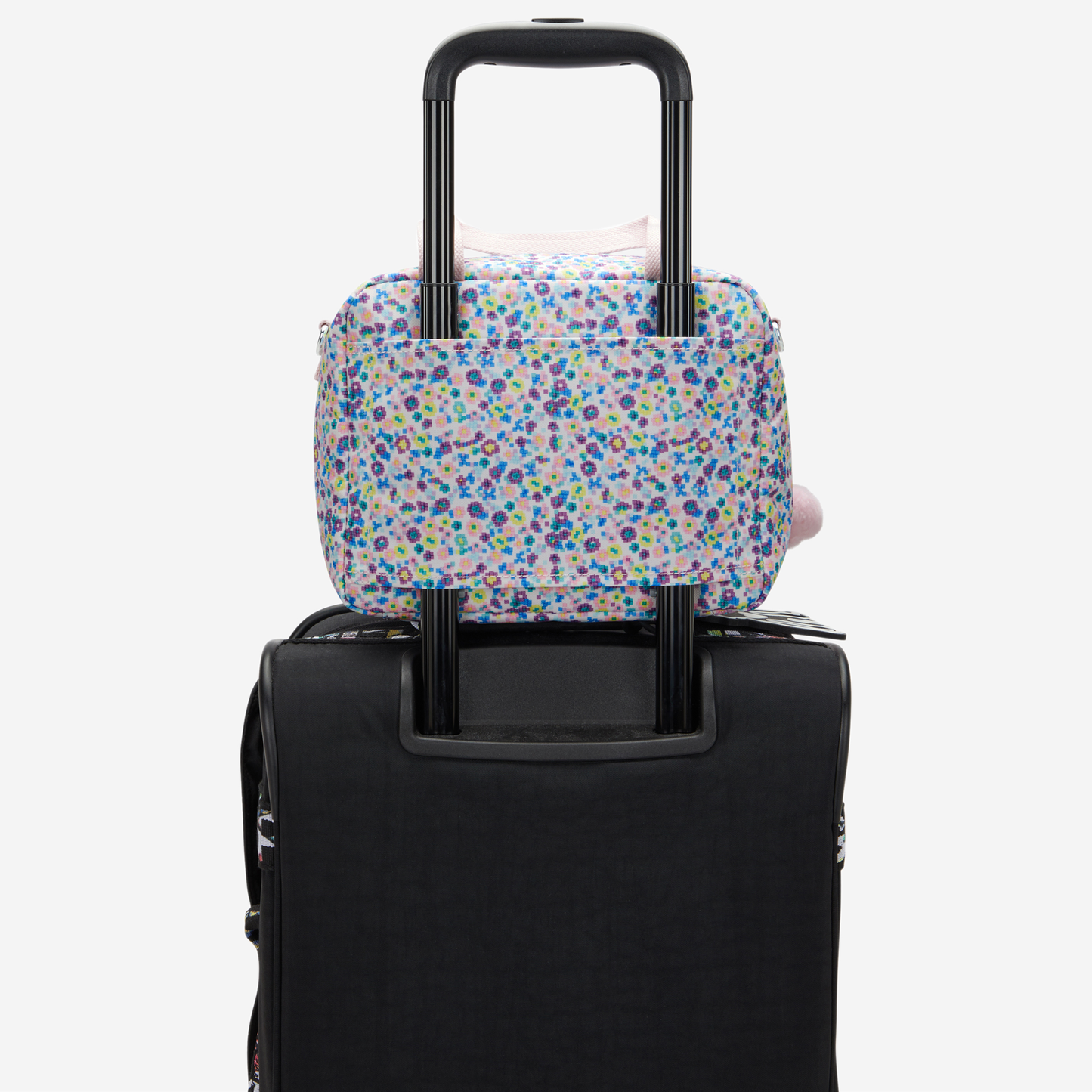 حقيبة غداء كبيرة (مع جيب ترولي) من KIPLING Miyo Digi Flower Prt I2989-7ER