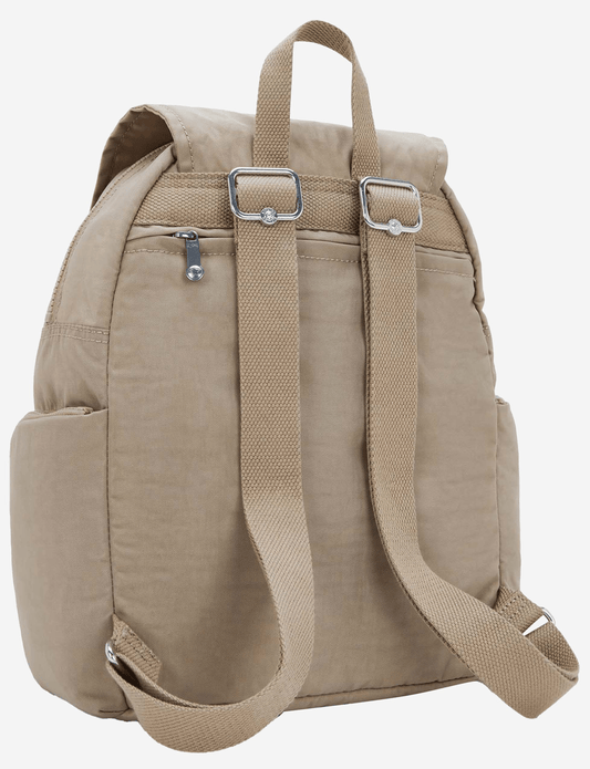 حقيبة ظهر KIPLING City Zip S Soft Taupe صغيرة I3523-4PW