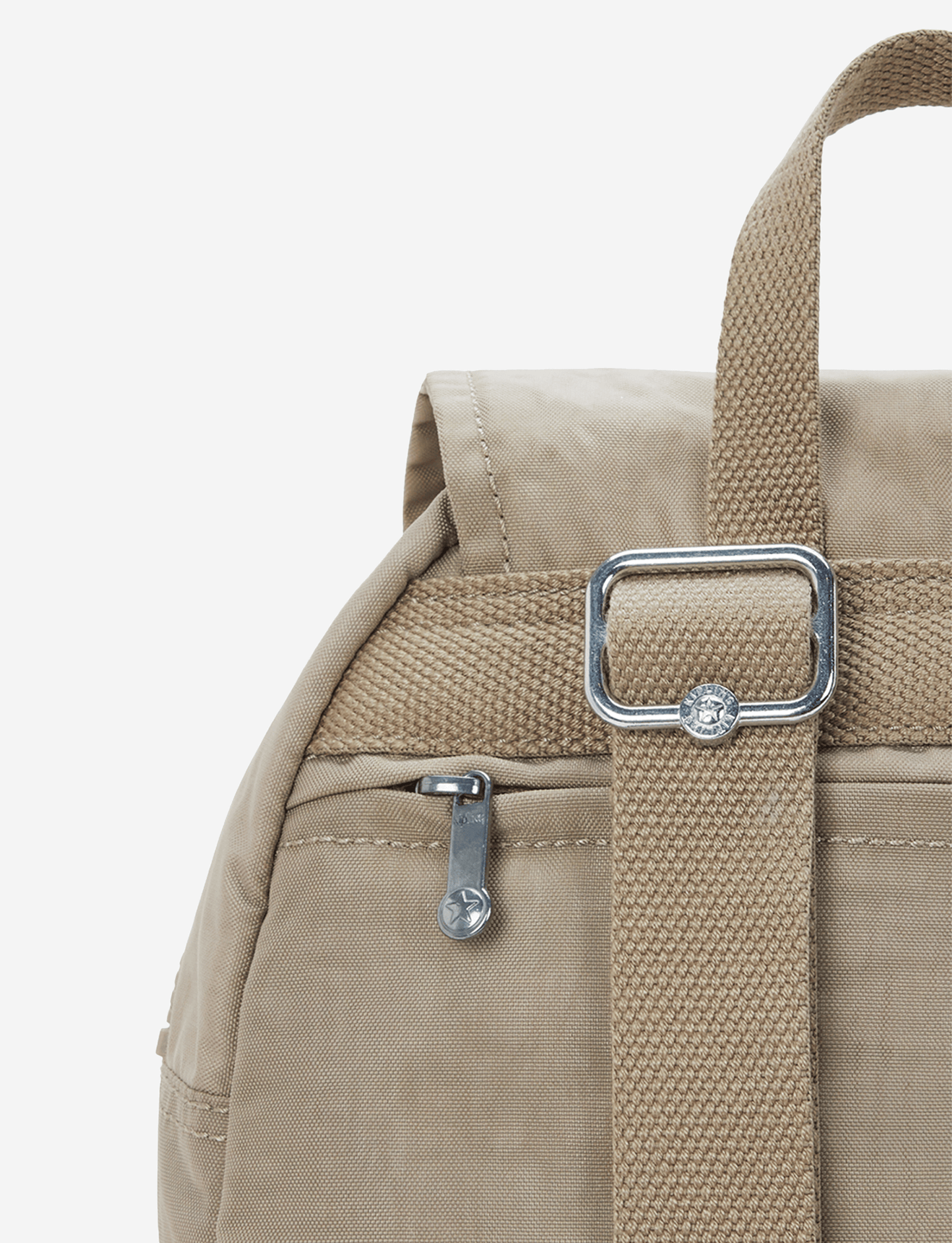 حقيبة ظهر KIPLING City Zip S Soft Taupe صغيرة I3523-4PW