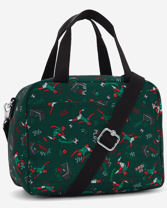شنطة غداء كبيرة ترولي كم ذراع بعجلات I2989-2KT من Kipling Miyo Soccer Prt
