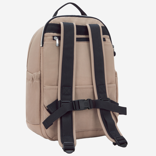 KIPLING Seoul Cabin Soft Taupe C Large travel backpack (with laptop compartment) I9986-7ML