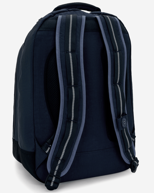 Kipling حقيبة ظهر كبيرة Class Room Game رمادية مع جيب للابتوب I4053-7FK